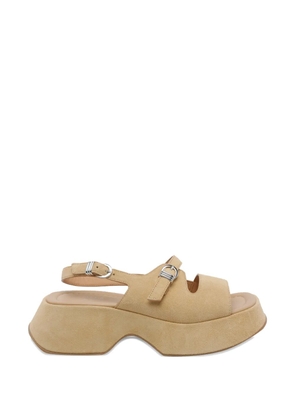 Vic Matie platform buckle sandals - Neutrals