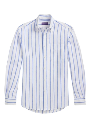Ralph Lauren Purple Label striped button-up shirt - White