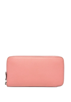 Hermès Pre-Owned 2020 Epsom Silk'In Classique Wallet long wallets - Green