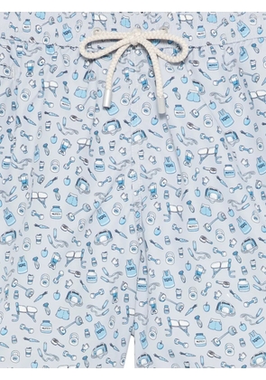 MC2 Saint Barth printed swim shorts - Grey