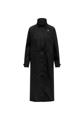 K-Way Barbrein drawstring coat - Black