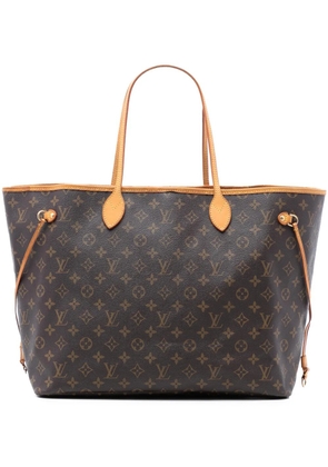 Louis Vuitton Pre-Owned 2008 Monogram Neverfull GM tote bag - Brown