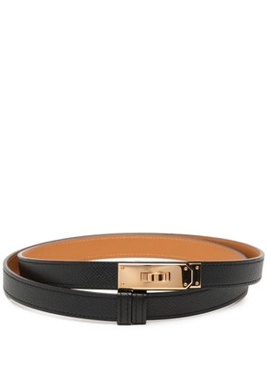 Hermès Pre-Owned 2022 Epsom Kelly 18 belt - Black
