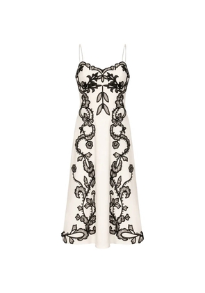 Ulla Johnson Miray Cami embroidered midi dress - White