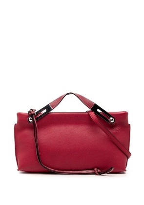 Loewe Pre-Owned 2019 Small Grained Calfskin Missy satchel - Red