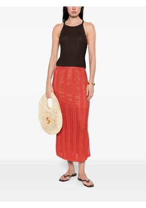 Pennyblack knitted skirt - Red