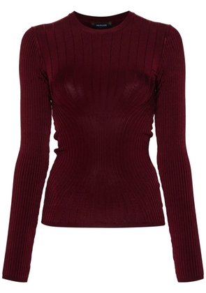 Mugler knit top - Red