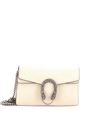 Gucci Pre-Owned Dionysus Bag Leather Super Mini clutch bag - Neutrals