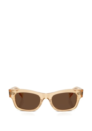 Oliver Peoples Sonia rectangle-frame sunglasses - Orange