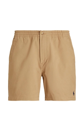 Polo Ralph Lauren logo-embroidered shorts - Neutrals