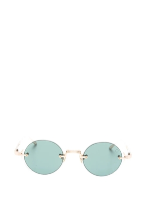 Akoni round-frame sunglasses - Gold