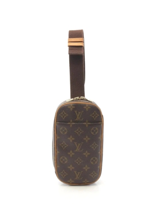 Louis Vuitton Pre-Owned 2004 monogram pochette shoulder bag - Brown
