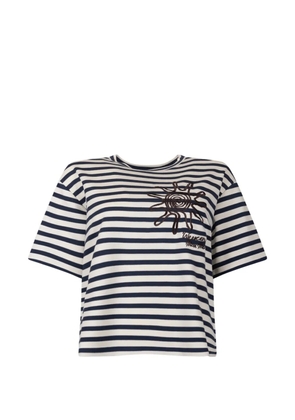 Weekend Max Mara striped short-sleeve shirt - Neutrals