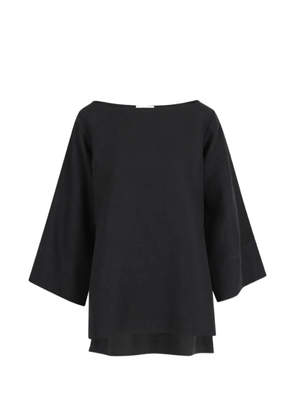 The Row flared sleeve blouse - Black