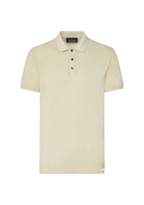Peuterey patch-detail polo shirt - Neutrals