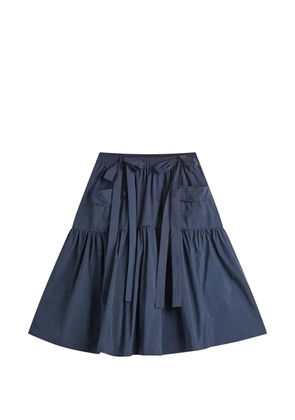 Cecilie Bahnsen CBcai bow tiered midi skirt - Blue