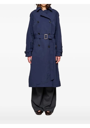 OOF WEAR belted trench coat - Blue