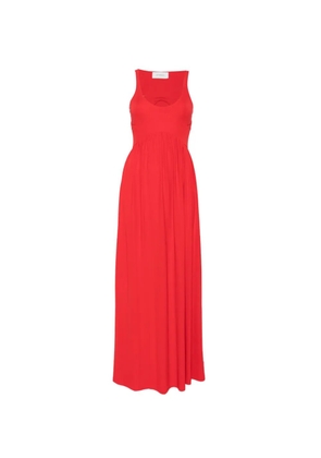 Sportmax Panino scoop-neck maxi dress - Red