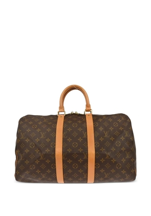Louis Vuitton Pre-Owned 1994 45 Keepall monogram duffle bag - Brown
