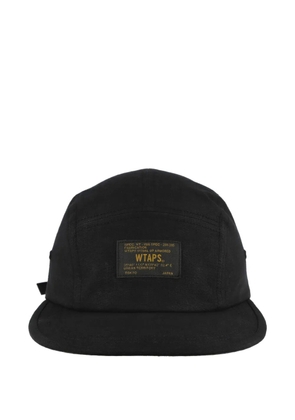 WTAPS T-5 03 ripstop cap hat - Black