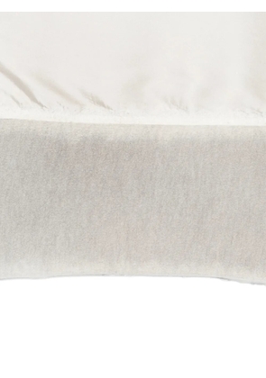 Avant Toi frayed scarf - Neutrals