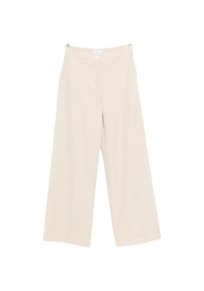 Via Masini 80 wide-leg trousers - Neutrals