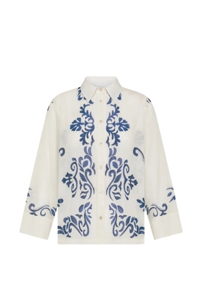 Seventy floral print shirt - White