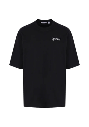 Off-White logo print T-shirt - Black
