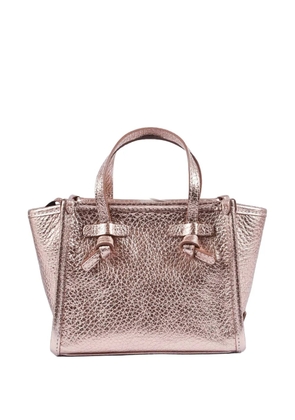 GIANNI CHIARINI knot-detail leather shoulder bag - Pink