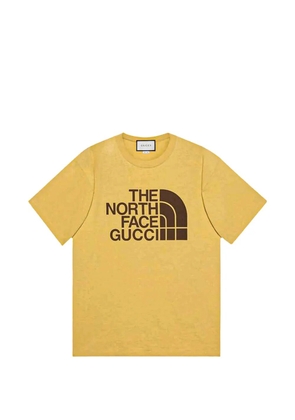 The North Face x Gucci oversize T-shirt - Yellow