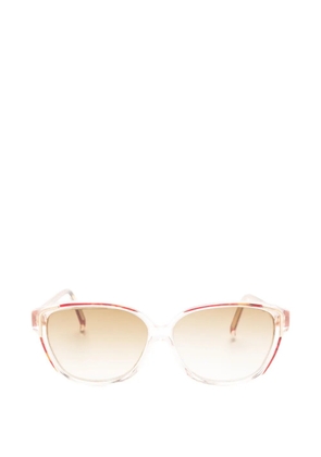 Givenchy Pre-Owned 1990s geometric sunglasses - Neutrals