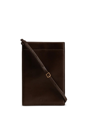 Yu Mei Georgie leather cross body bag - Brown