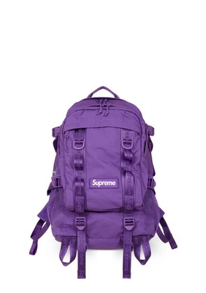 Supreme logo-detail backpack - Purple