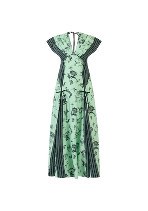 Rosie Assoulin floral midi dress - Green