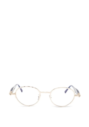 Kuboraum round frame glasses - Gold