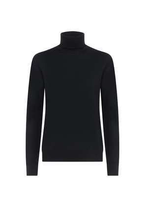ALPHA STUDIO roll-neck knitwear - Blue