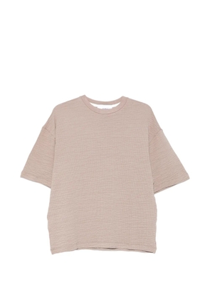 Costumein textured T-shirt - Neutrals