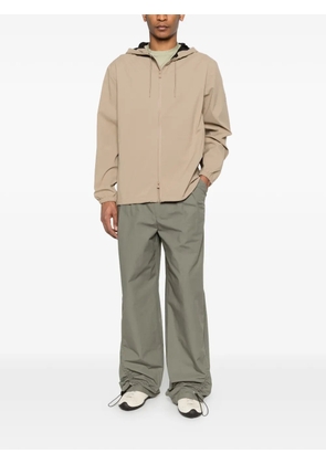 Rains Suva zip-up hooded jacket - Neutrals