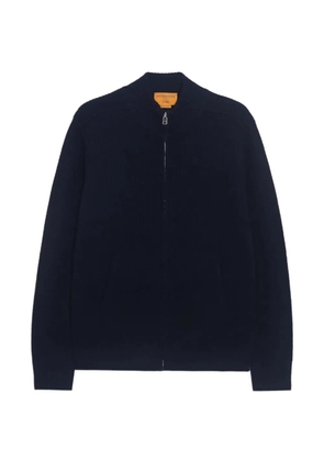 Guest In Residence ribbed cardigan - Blue