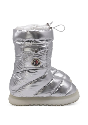 Moncler Vintage Gaia padded boots - Silver