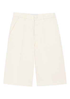 AMI Paris white bermuda shorts - Neutrals