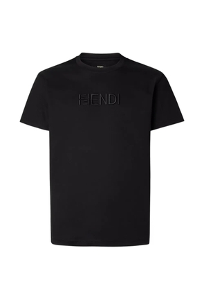 FENDI logo T-shirt - Black