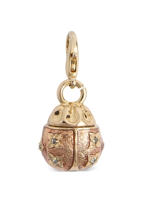 La DoubleJ Lady Scarab charm - Gold