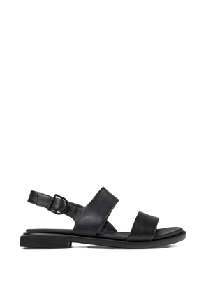 Camper Edy leather flat sandals - Black