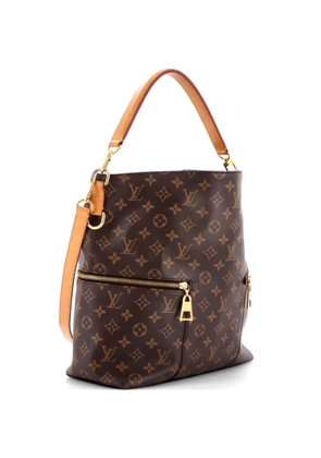 Louis Vuitton Pre-Owned Melie Handbag Monogram Canvas hobo bag - Brown