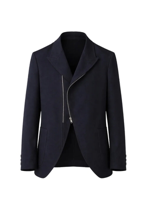 Comme Des Garçons Shirt zip blazer - Blue