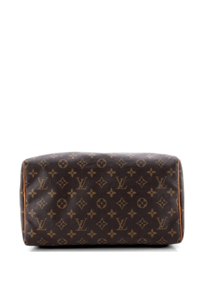 Louis Vuitton Pre-Owned Speedy Handbag Monogram Canvas 30 satchel - Brown