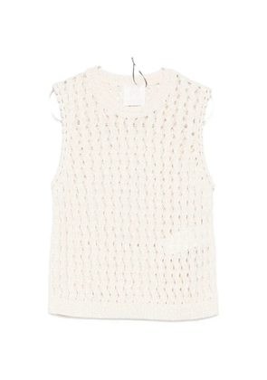 MONOCHROME Memiro openwork tank top - Neutrals