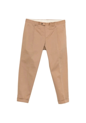 Cenere GB Denver pleated cuffed trousers - Neutrals