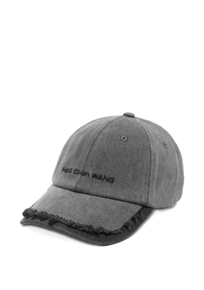 Feng Chen Wang frayed baseball cap - Grey